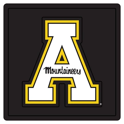 App State Square Logo Domed Hitch Cover