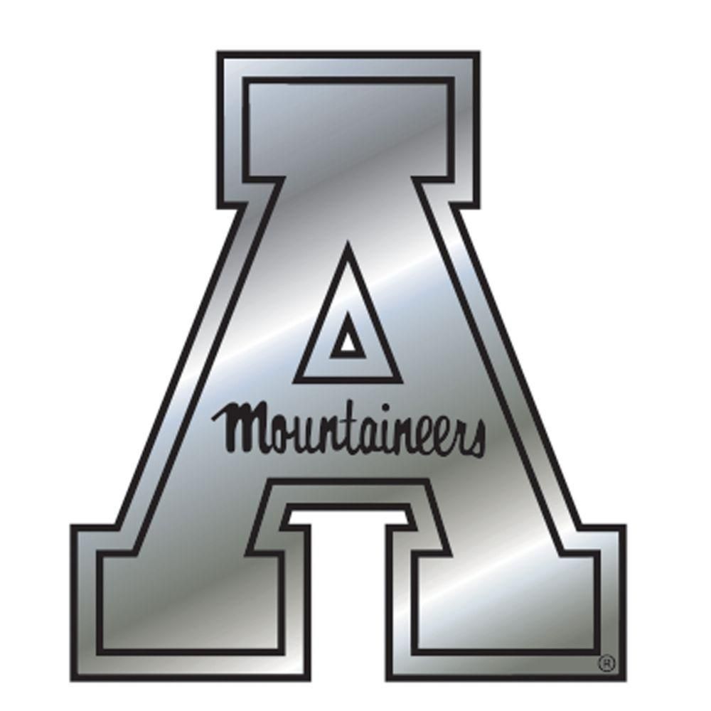 App | Appalachian State Silver Block A Magnet | Alumni Hall