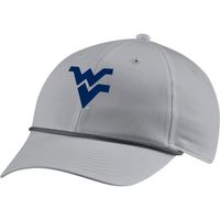  Wvu | West Virginia Nike Golf Men's L91 Rope Wv Logo Adjustable Hat | Alumni Hall