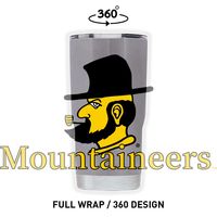  App | Appalachian State 20 Oz Full Wrap Yosef   Tumbler | Alumni Hall