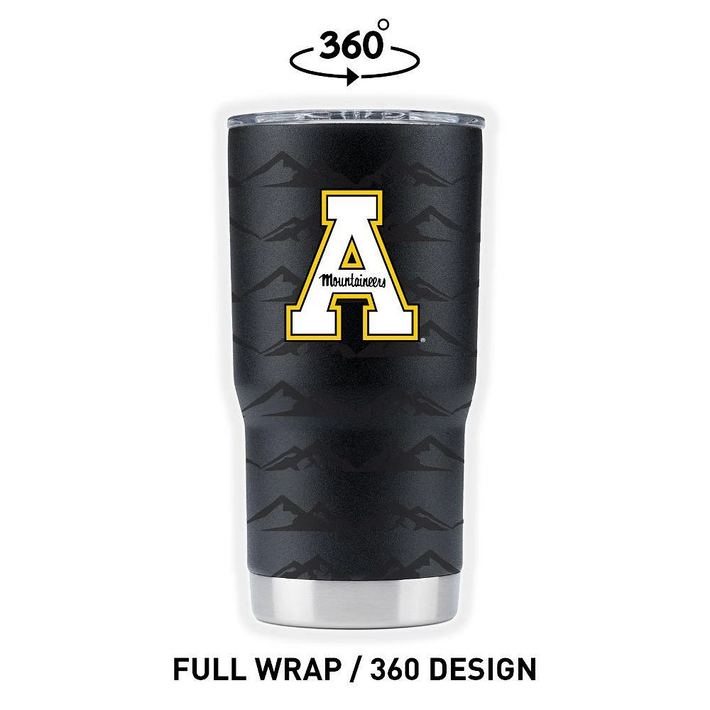 Appalachian State 20 oz Clear Wrap A Tumbler