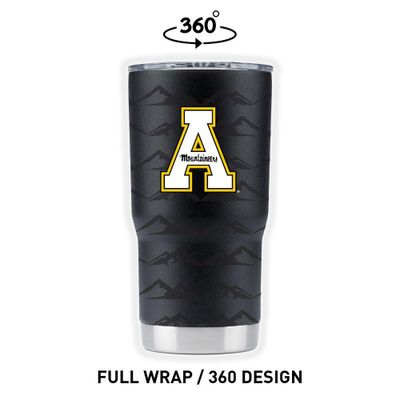  App | Appalachian State 20 Oz Clear Wrap A Tumbler | Alumni Hall