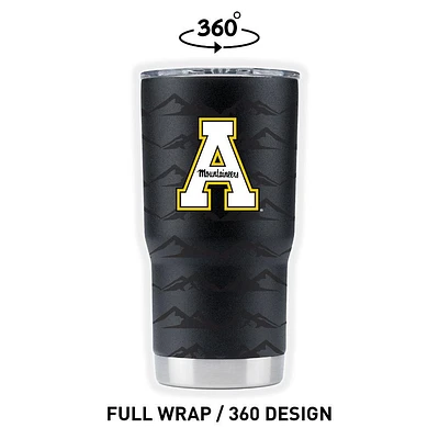 Appalachian State 20 oz Clear Wrap A Tumbler