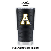 Appalachian State 20 oz Clear Wrap A Tumbler