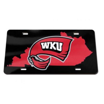 Western Kentucky State License Plate