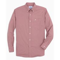 Bama | Alabama Southern Tide Men's Intercoastal Gingham Sport Shirt Alumni Hall