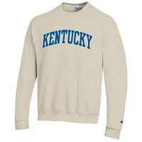 Kentucky Champion Oatmeal Fleece Crew