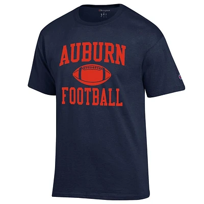 Auburn Champion Men's Basic Football Tee Shirt