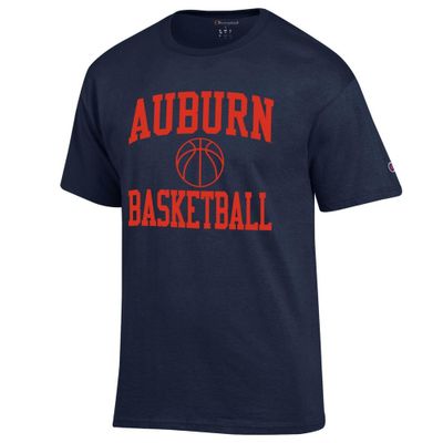 Aub | Auburn Champion Men's Basic Basketball Tee Shirt Alumni Hall