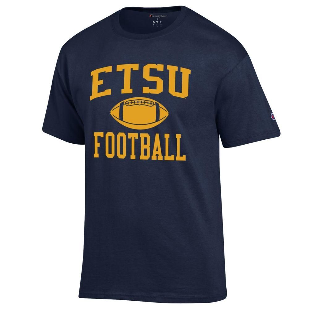 Bucs | Etsu Champion Men's Basic Football Tee Alumni Hall