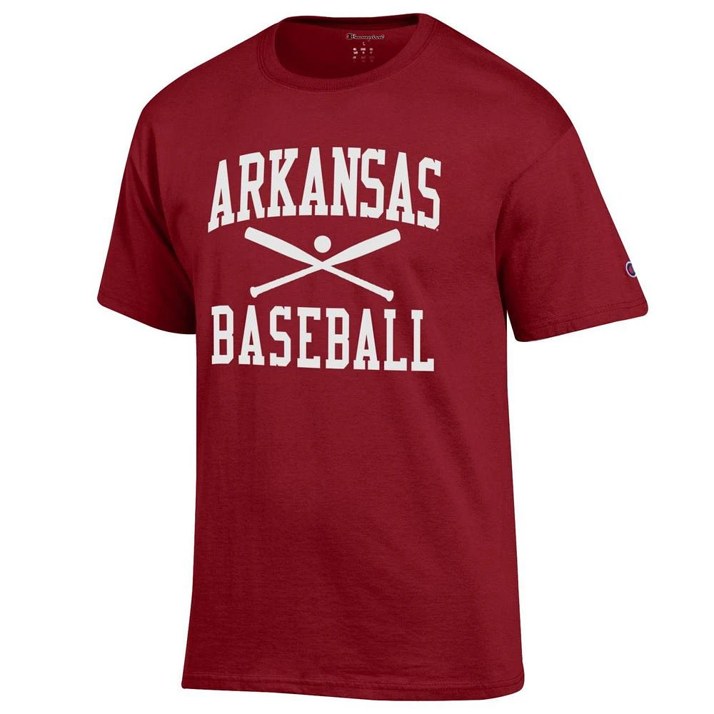 Arkansas Champion Men's Basic Baseball Tee