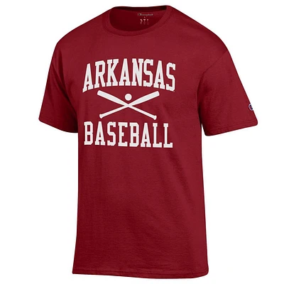 Arkansas Champion Men's Basic Baseball Tee