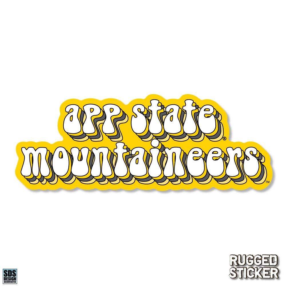 App | Appalachian State App State Mountaineers Decal | Alumni Hall