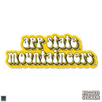 App | Appalachian State App State Mountaineers Decal | Alumni Hall