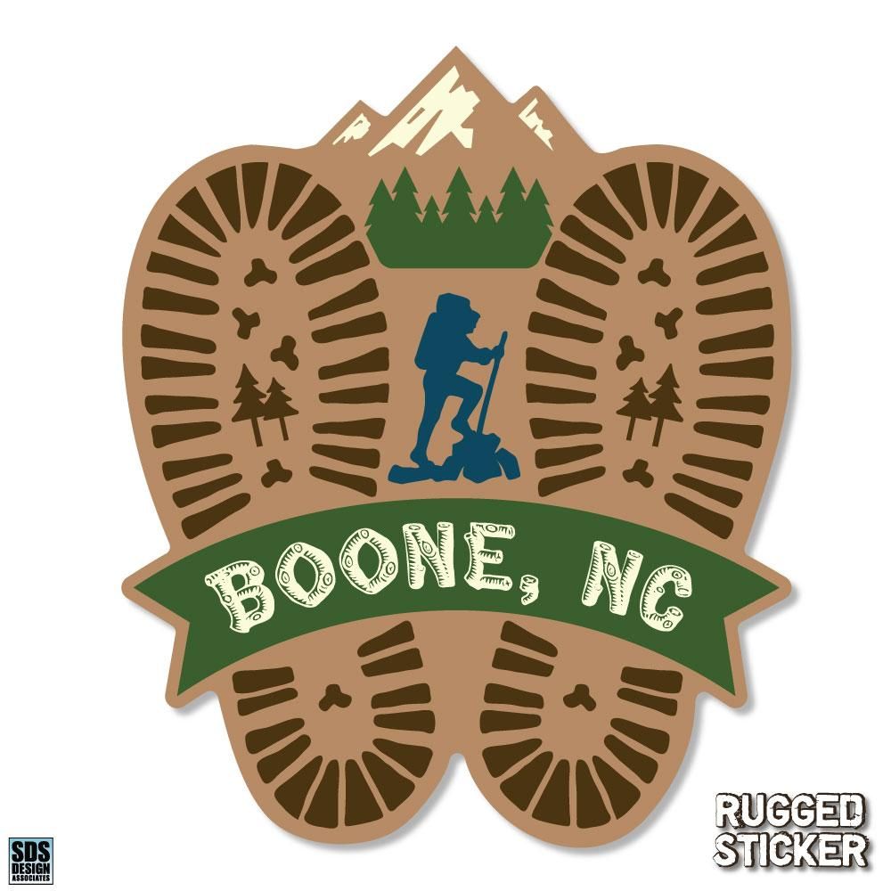  Ahs | Seasons Design Boone Hiking Prints Decal | Alumni Hall