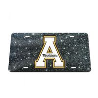  App | Appalachian State Glitter License Plate | Alumni Hall