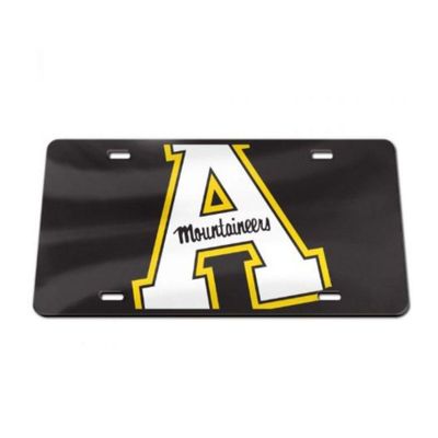 Appalachian State Acrylic Block A License Plate