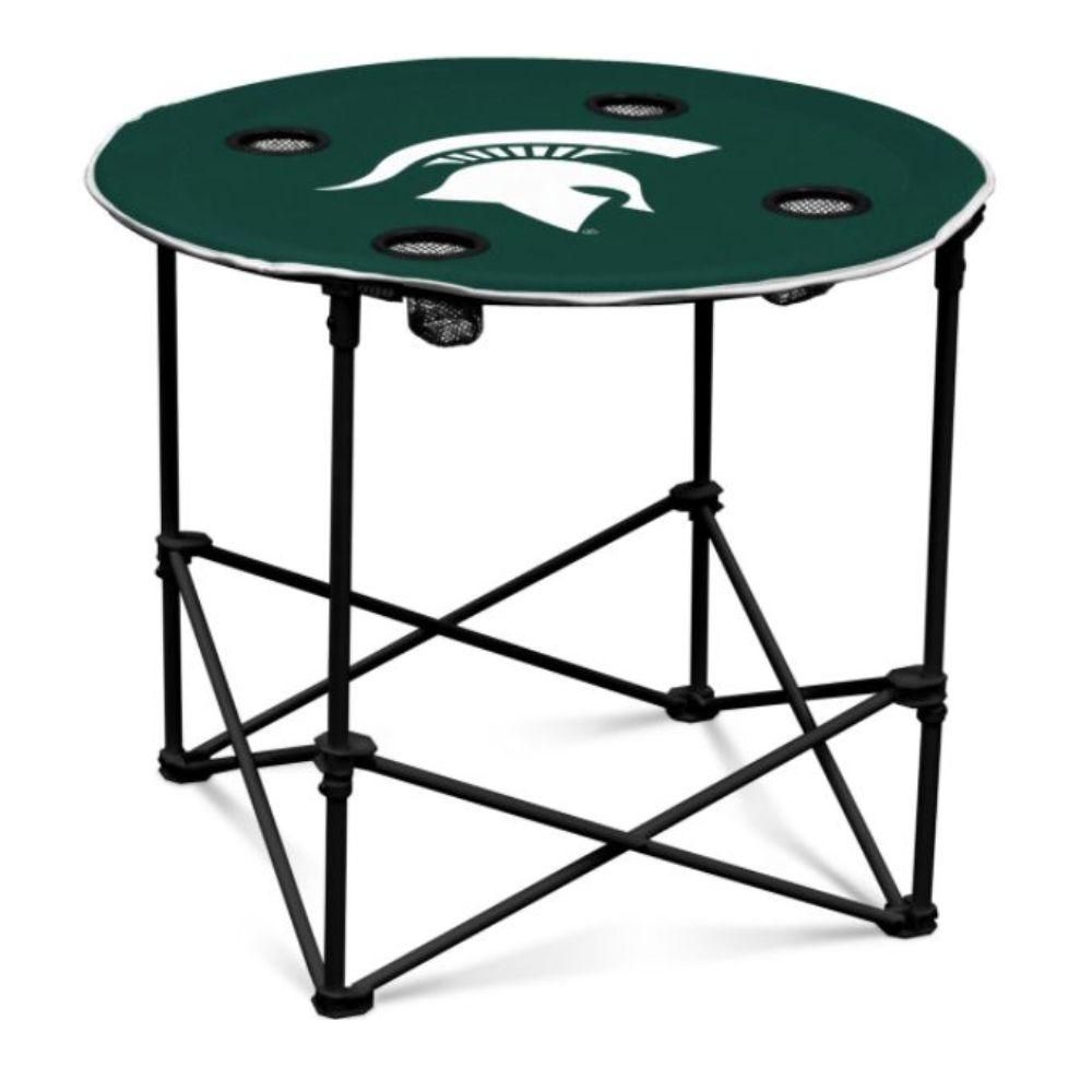  Spartans | Michigan State Logo Brands Table | Alumni Hall