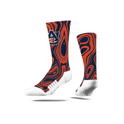  Aub | Auburn Strideline Oil Slick Crew Socks | Alumni Hall