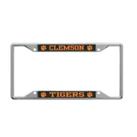  Clemson | Clemson Carbon Fiber Tigers License Plate Frame | Alumni Hall