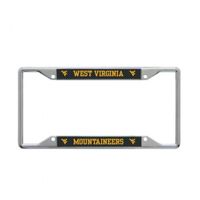  Wvu | West Virginia Carbon Fiber Logo License Plate Frame | Alumni Hall