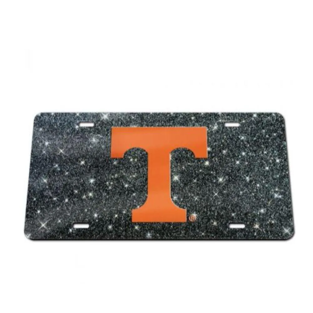  Vols | Tennessee Glitter Power T Logo License Plate | Alumni Hall