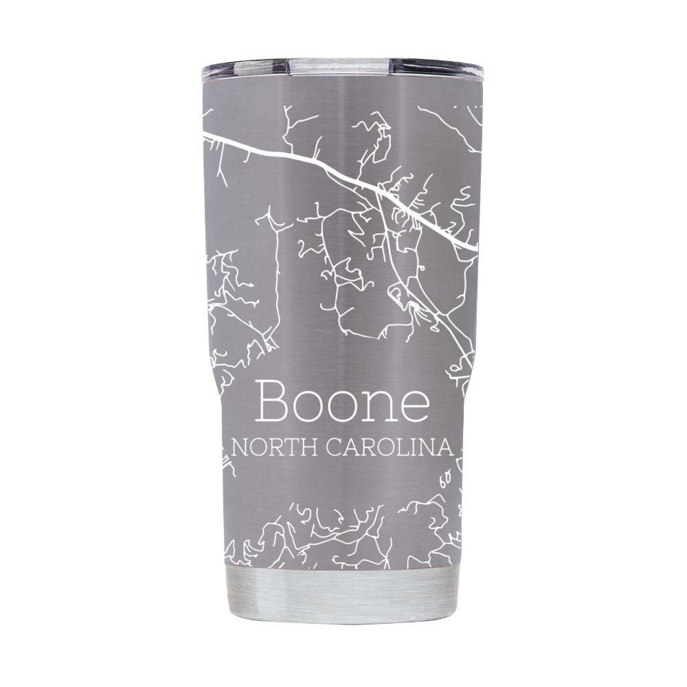  Ahs | Boone State 20 Oz Full Wrap Map Tumbler | Alumni Hall