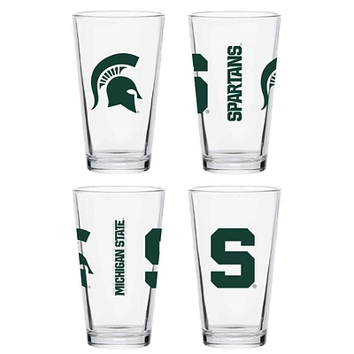 Michigan State 16 oz Core Pint Glass