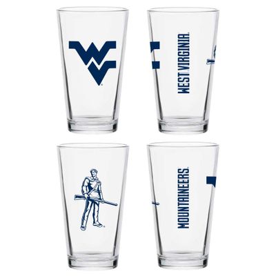  Wvu | West Virginia 16 Oz Core Pint Glass | Alumni Hall