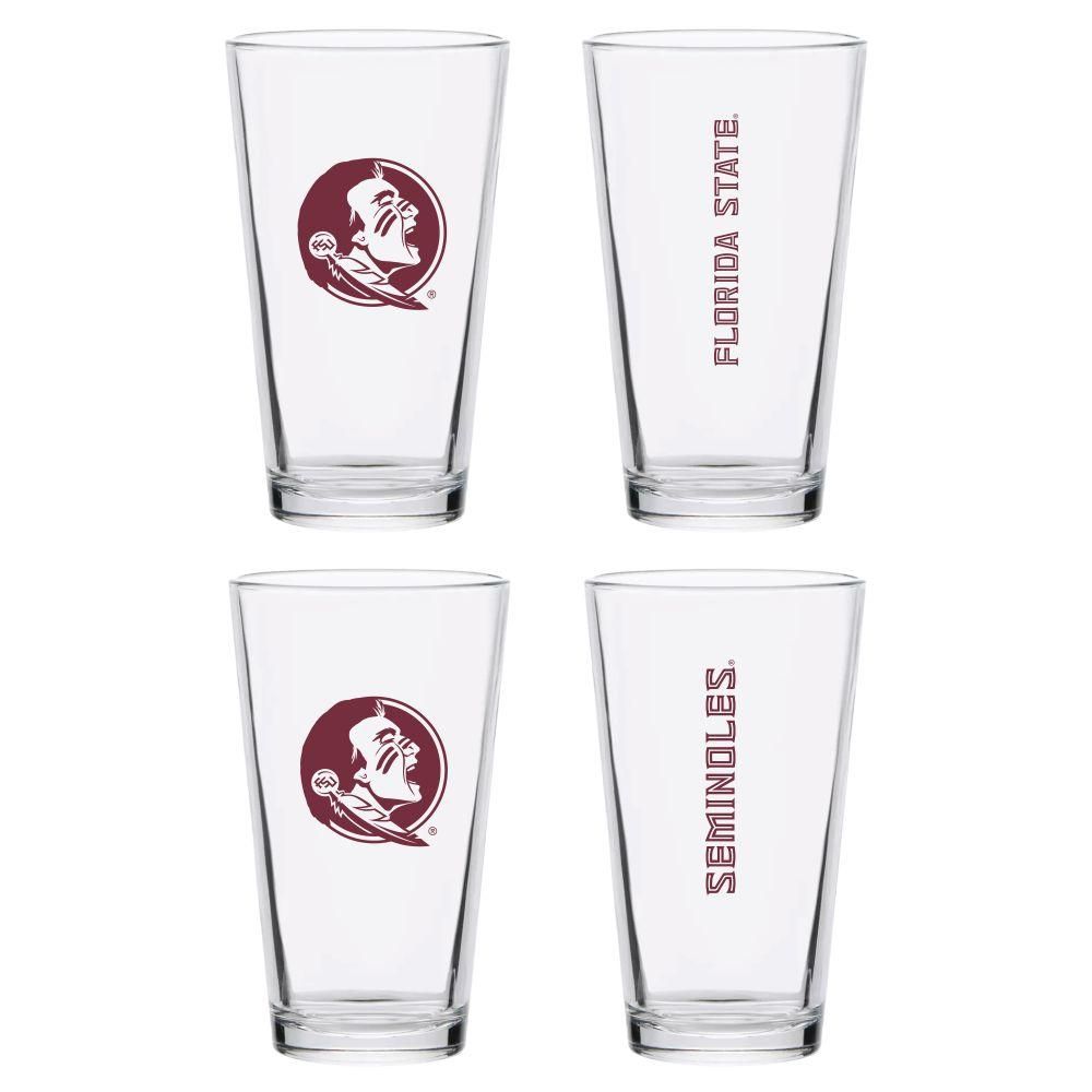  Fsu | Florida State 16 Oz Core Pint Glass | Alumni Hall