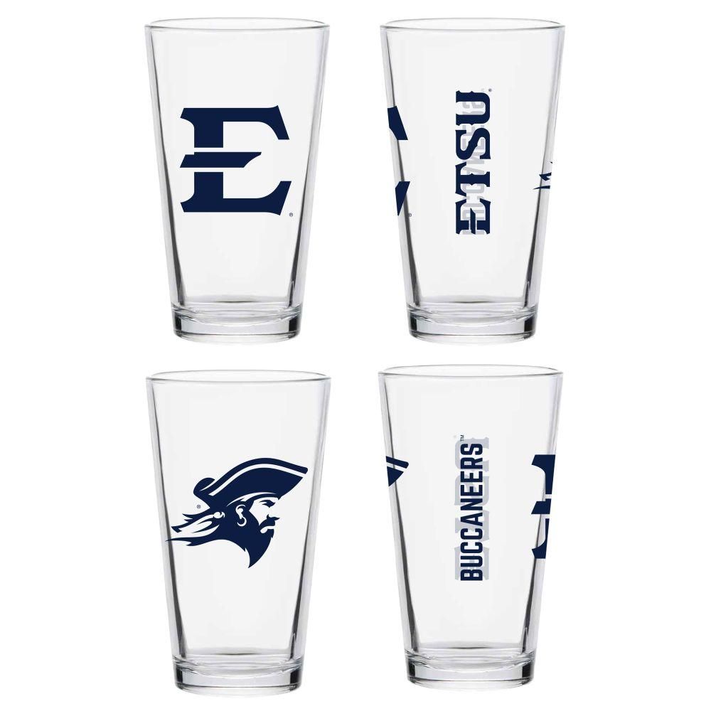  Bucs | Etsu 16 Oz Core Pint Glass | Alumni Hall