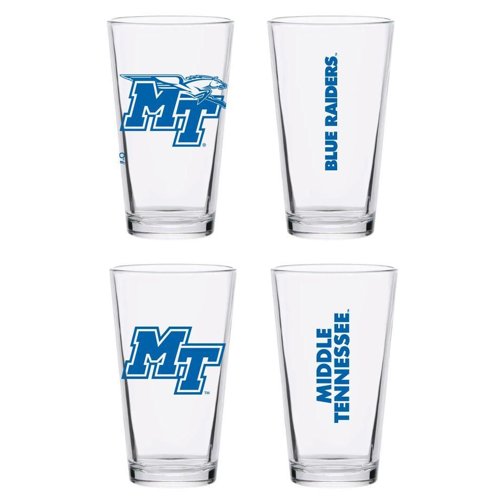  Mtsu | Mtsu 16 Oz Core Pint Glass | Alumni Hall