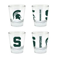  Spartans | Michigan State 2 Oz Core Shot Glass | Alumni Hall