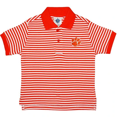 Clemson Toddler Striped Polo