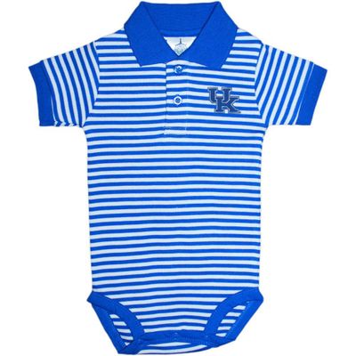 Cats | Kentucky Infant Striped Polo Onesie Alumni Hall