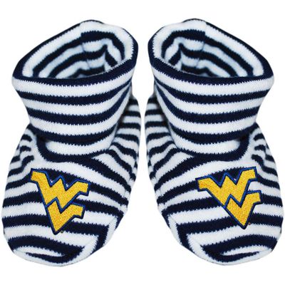  Wvu | West Virginia Striped Booties | Alumni Hall