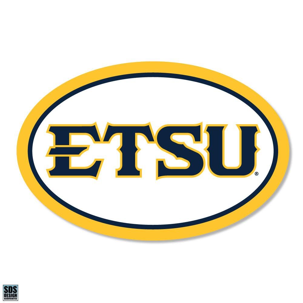  Bucs | Etsu Oval 6  Magnet | Alumni Hall