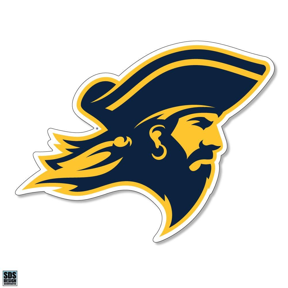 Bucs | Etsu Giant Bucs Logo Decal | Alumni Hall