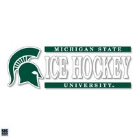  Spartans | Michigan State Ice Hockey 6  Decal | Alumni Hall