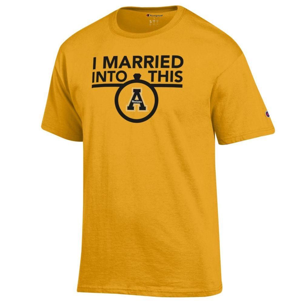 App | Appalachian State Champion I Married Into This Tee Alumni Hall