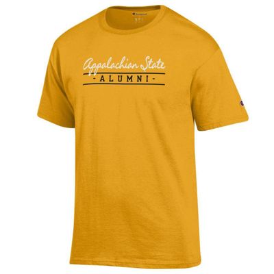 App | Appalachian State Champion Bar Script Alumni Tee Hall