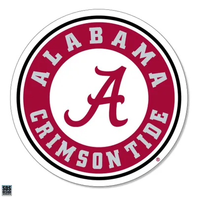  Bama | Alabama Circle Logo 3  Decal | Alumni Hall