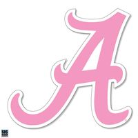  Bama | Alabama Pink Script A 2  Decal | Alumni Hall