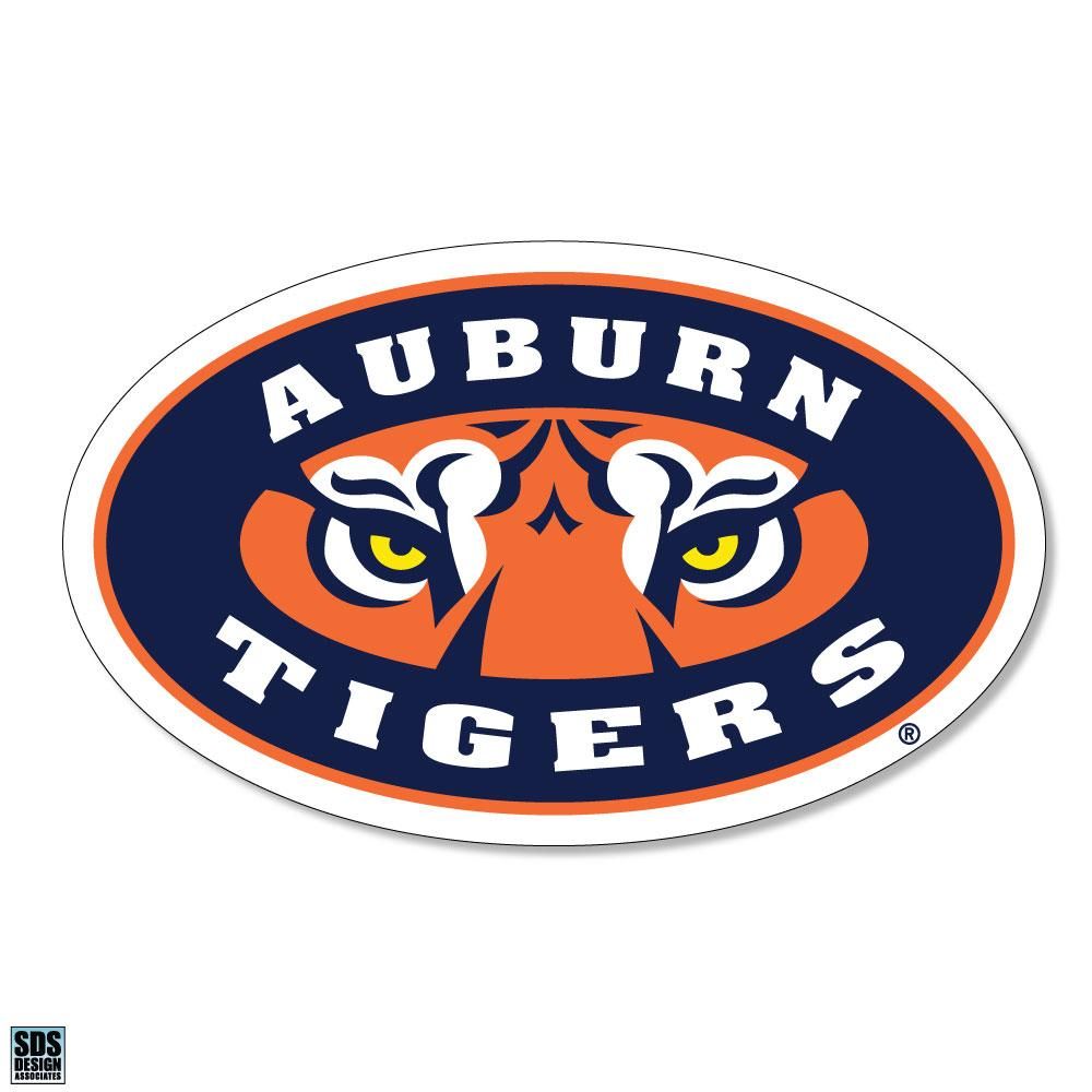  Aub | Auburn Tiger Eyes 2  Decal | Alumni Hall