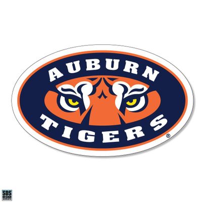  Aub | Auburn Tiger Eyes 2  Decal | Alumni Hall