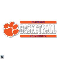  Clemson | Clemson Basketball 6  X2  Decal | Alumni Hall