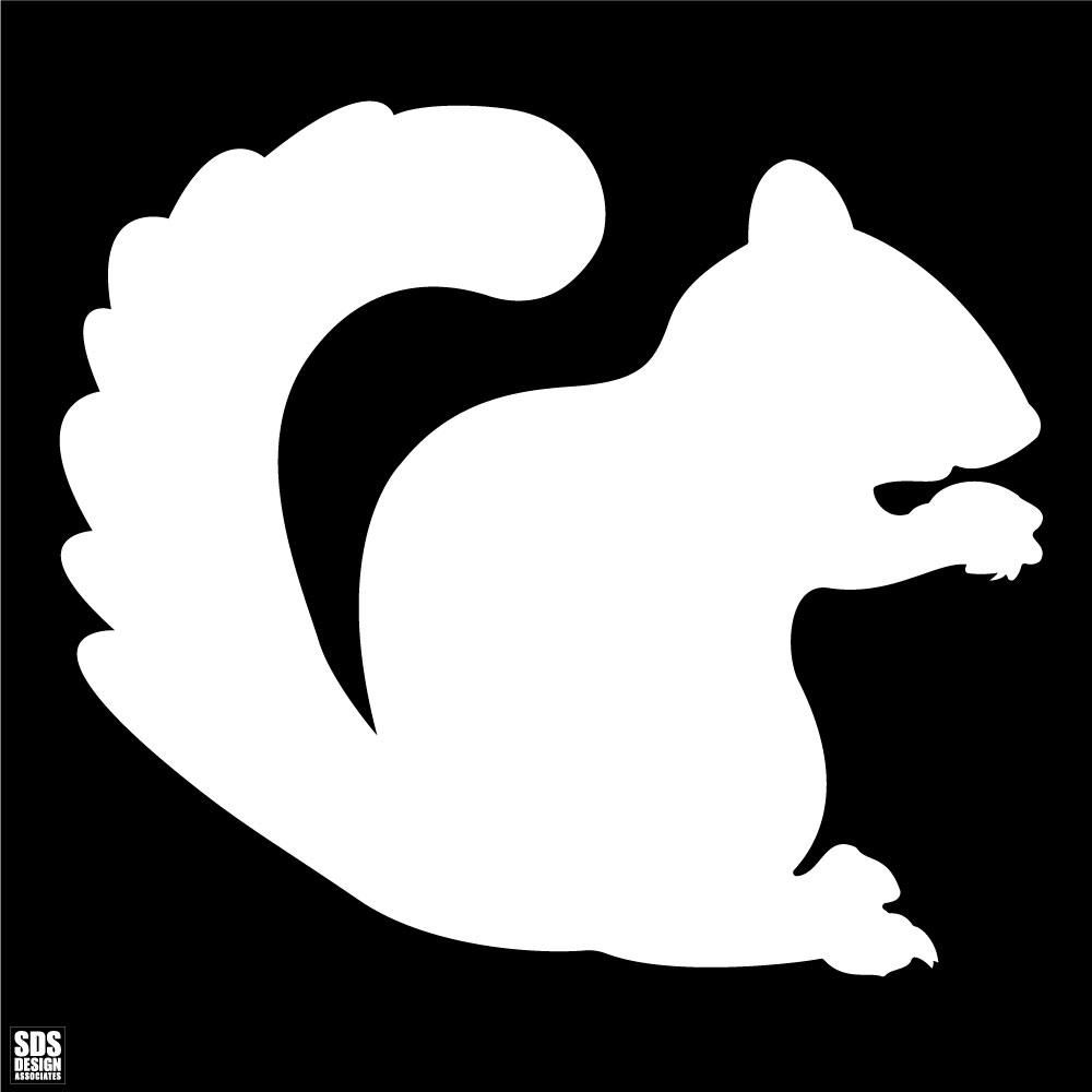  Ahs | Seasons Design White Squirrel Decal | Alumni Hall