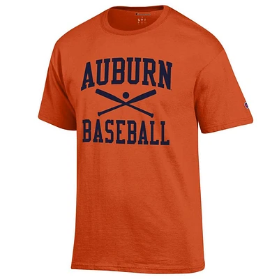 Auburn Champion Men's Basic Baseball Tee Shirt
