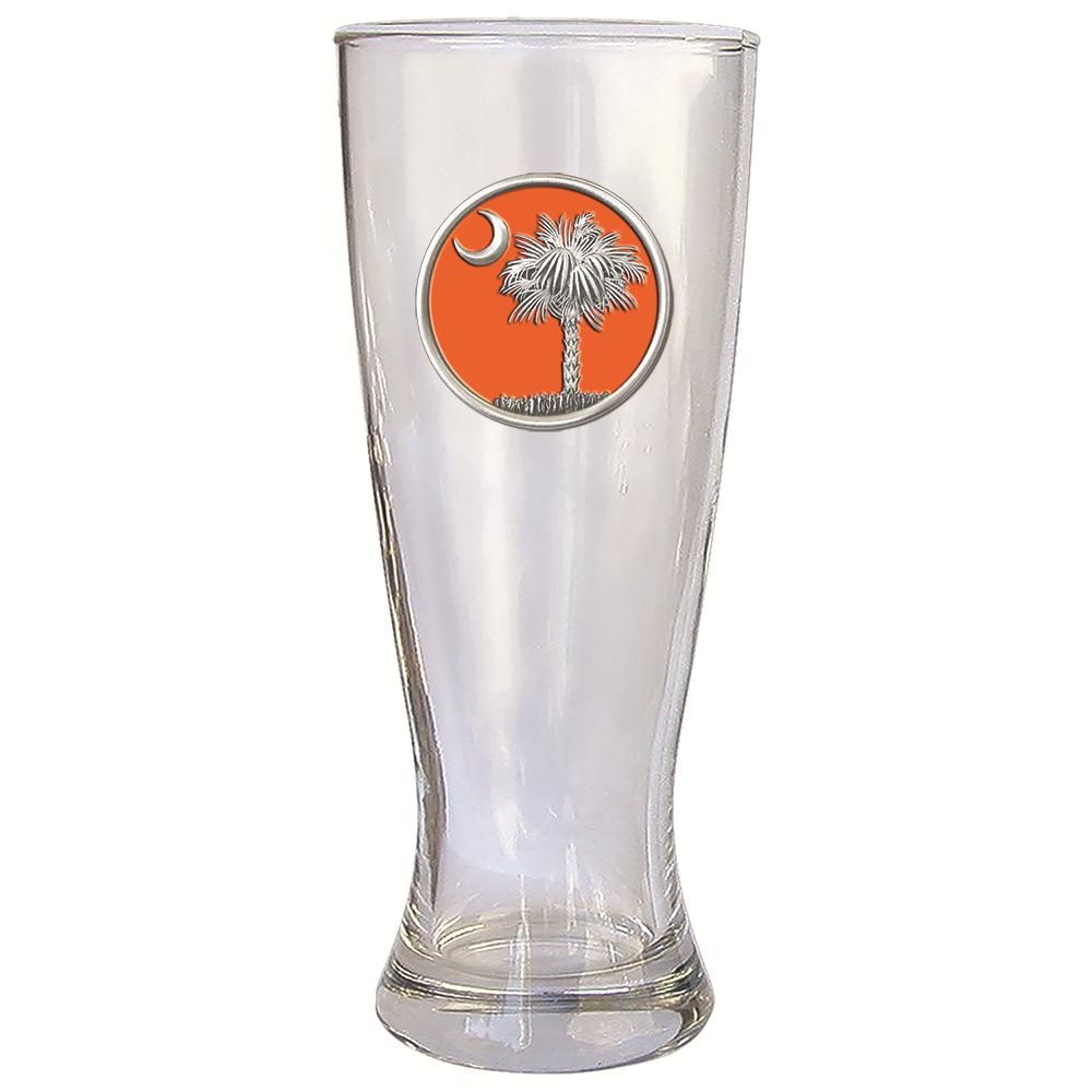  Ahs | Heritage Pewter Orange Palmetto Emblem Pilsner | Alumni Hall