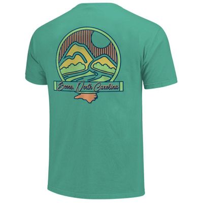 Ahs | Boone Mountain Scene Short Sleeve Comfort Colors Tee Alumni Hall